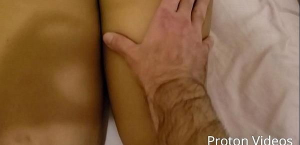  Relaxing massage on the Pornstar Natalia Prado ends in a romantic fucking - part 1